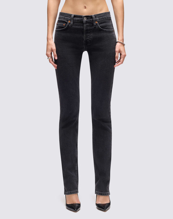 re done Comfort Stretch The Slim Cig Back To Black