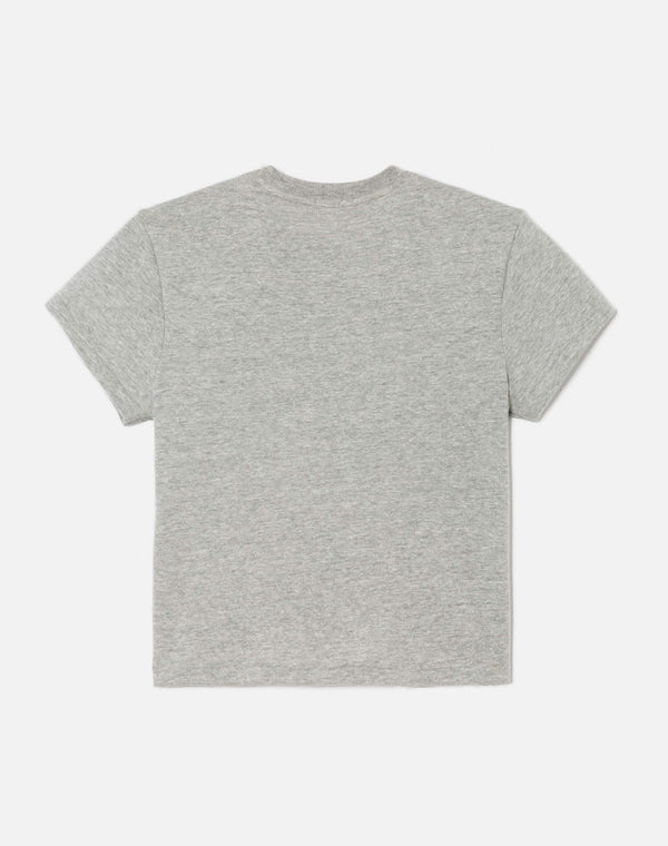 Re Done Hanes 1950s Boxy Tee Heather Grey