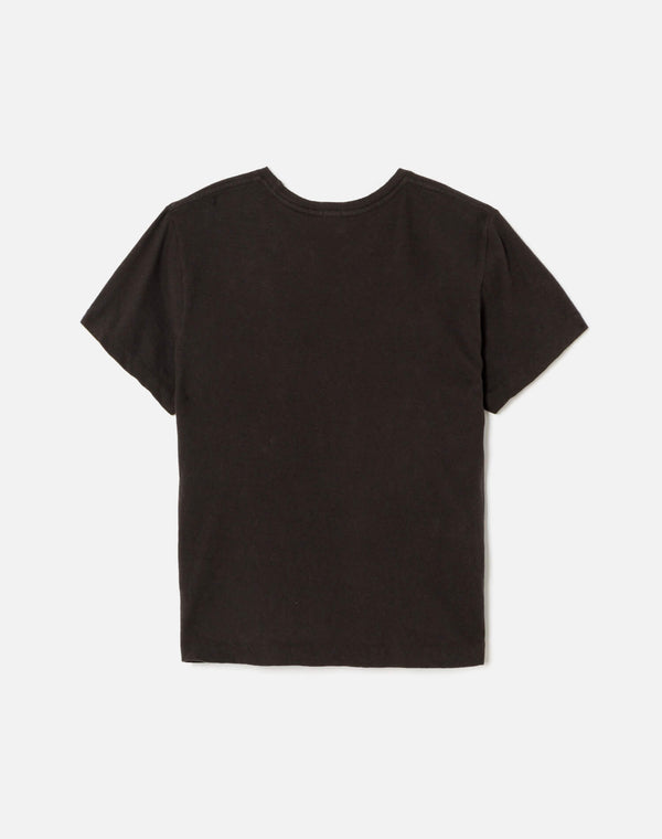 Re Done Hanes 1950s Boxy Tee Washed Black