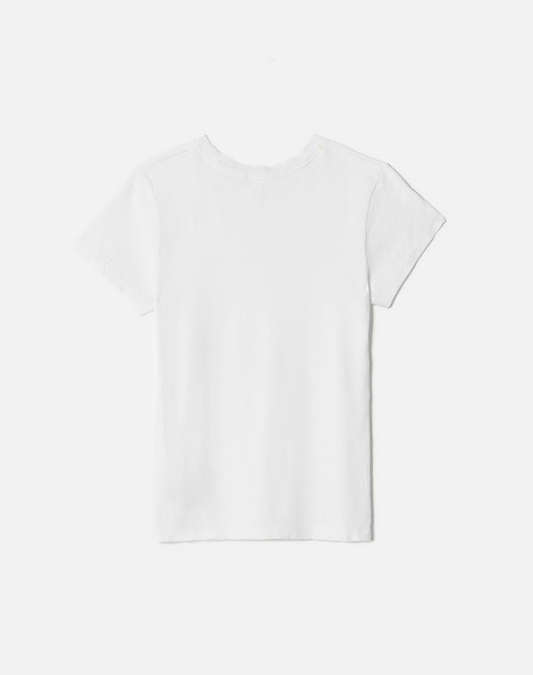 Re Done Hanes 1960s Slim Tee Optic White