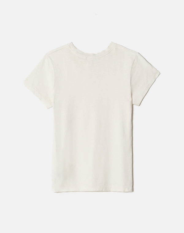 Re Done Hanes 1960s Slim Tee Vintage White