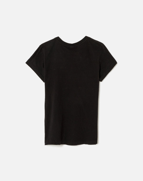 Re Done Hanes 1960s Slim Tee Washed Black