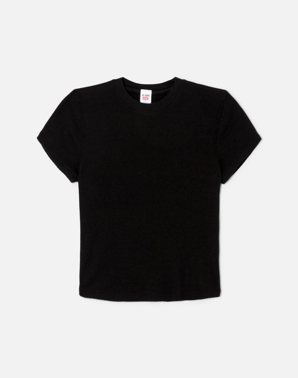 re done Hanes Baby Tee Vintage Black