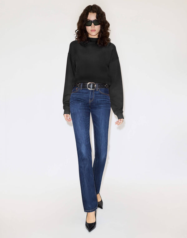 Re Done Hanes Classic Crewneck Black