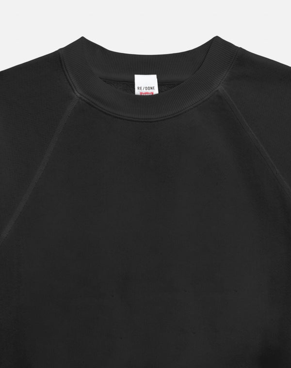 Re Done Hanes Classic Crewneck Black