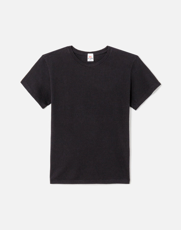 re done Hanes Classic Tee Washed Black