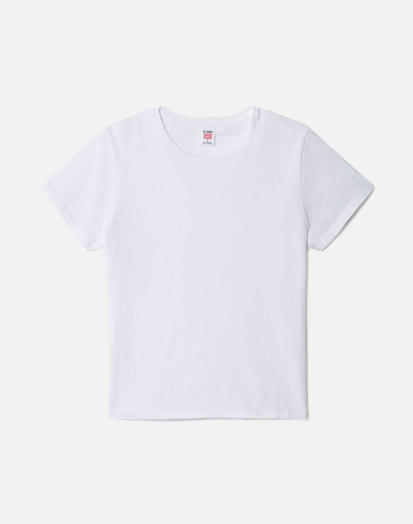 re done Hanes Heavyweight Classic Tee Optic White