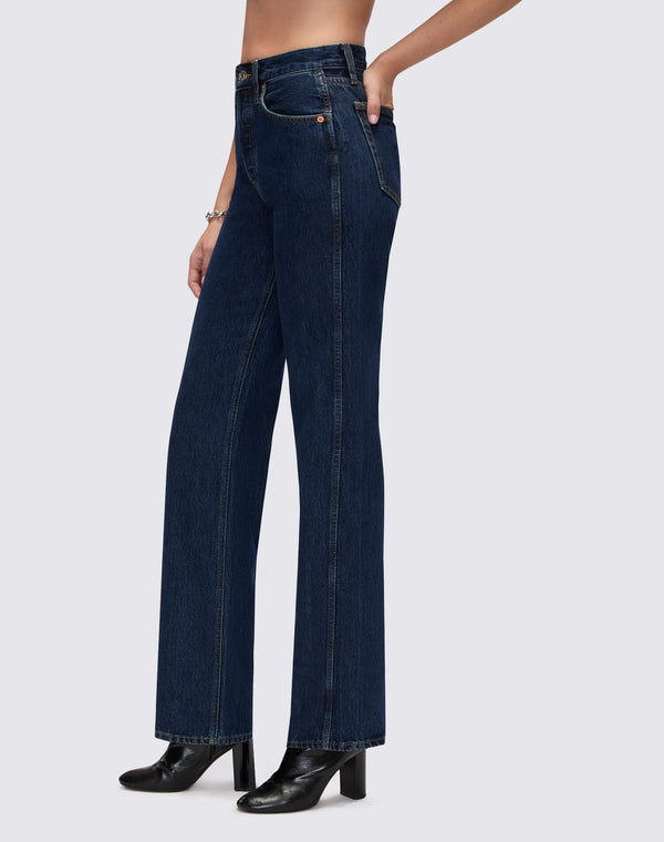 Re Done High Rise Loose Heritage Rinse
