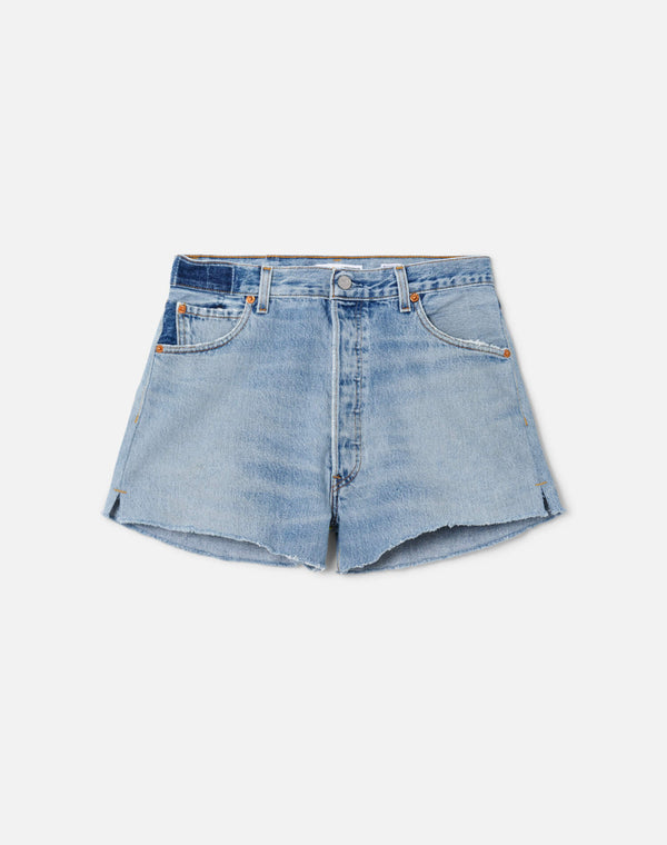 re done High Rise Short Indigo