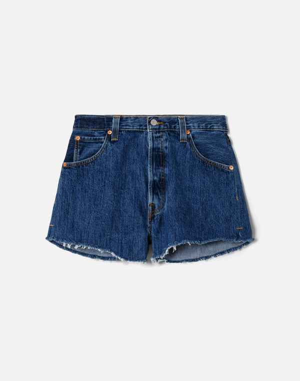 re done High Rise Short Indigo