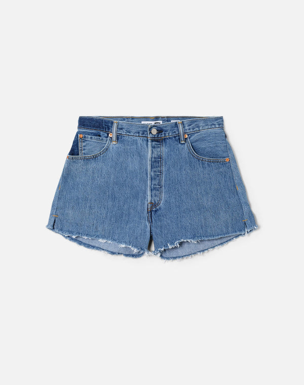 re done High Rise Short Indigo