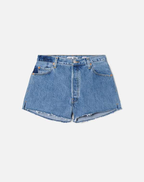 re done High Rise Short Indigo
