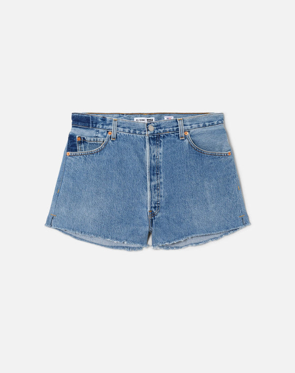 re done High Rise Short Indigo