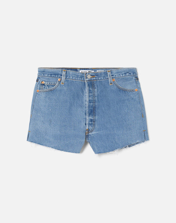 re done High Rise Short Indigo