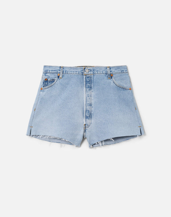 re done High Rise Short Indigo