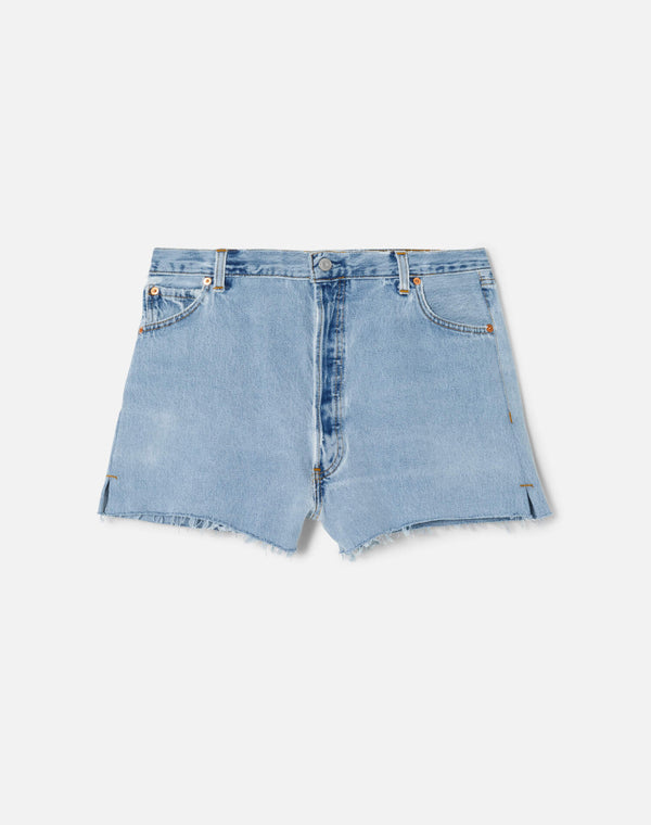 re done High Rise Short Indigo
