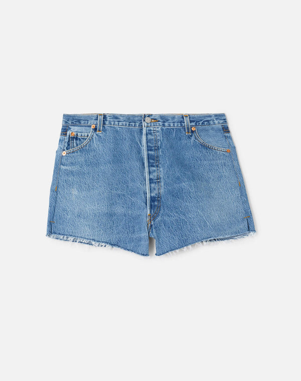 re done High Rise Short Indigo