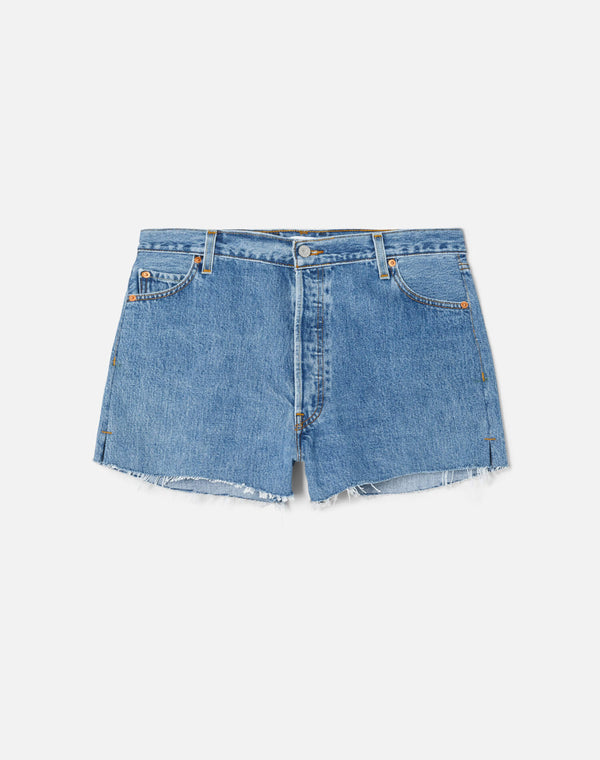 re done High Rise Short Indigo