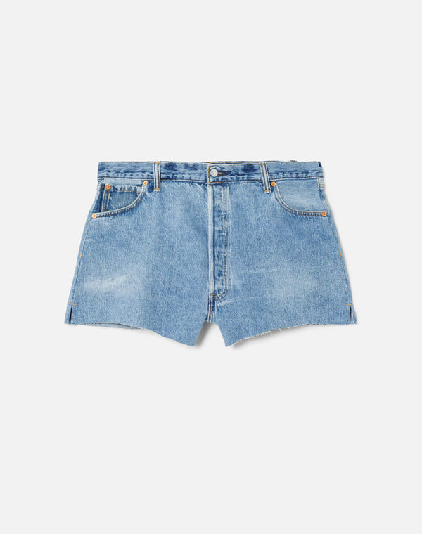 re done High Rise Short Indigo