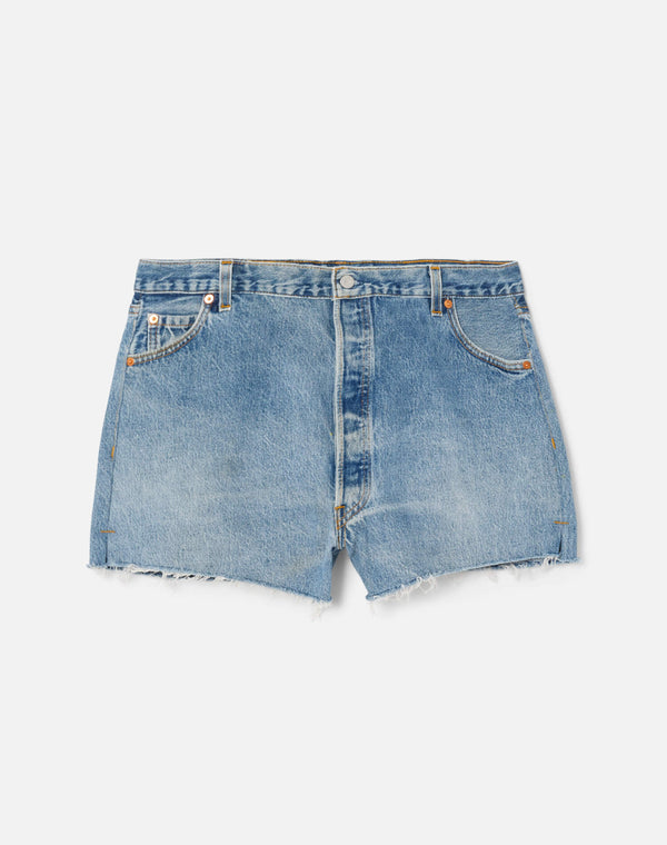 re done High Rise Short Indigo