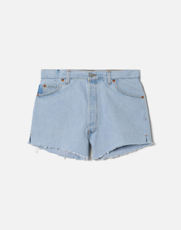 re done High Rise Short Indigo
