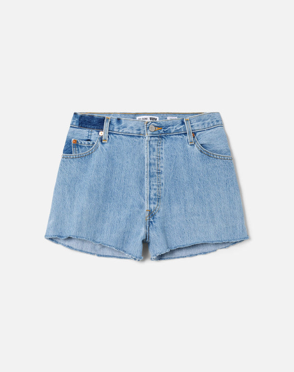 re done High Rise Short Indigo