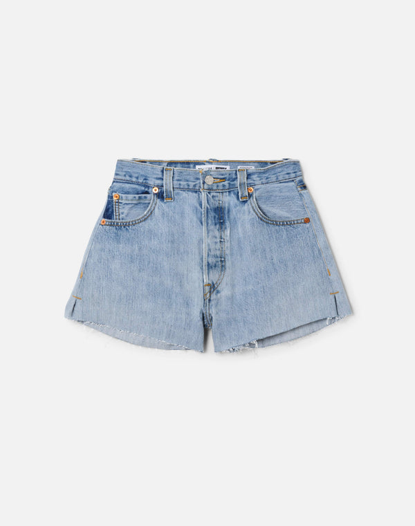 re done High Rise Short Indigo