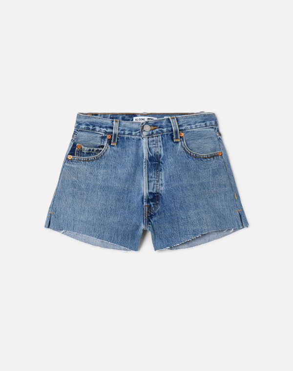 re done High Rise Short Indigo