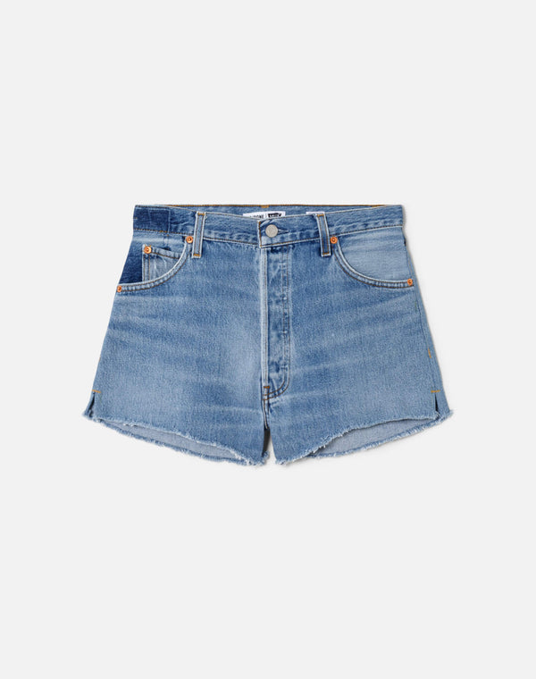 re done High Rise Short Indigo