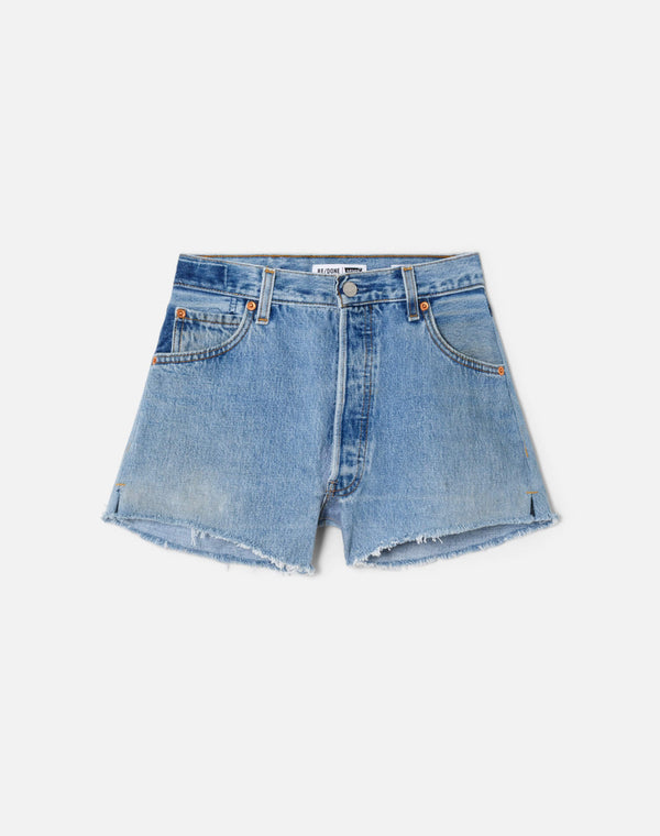 re done High Rise Short Indigo