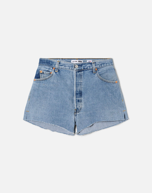 re done High Rise Short Indigo
