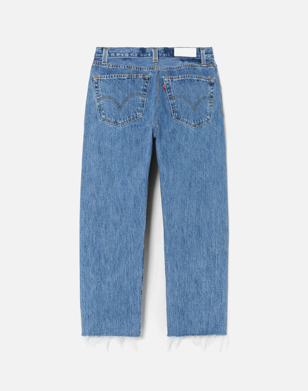 Re Done High Rise Stove Pipe Indigo