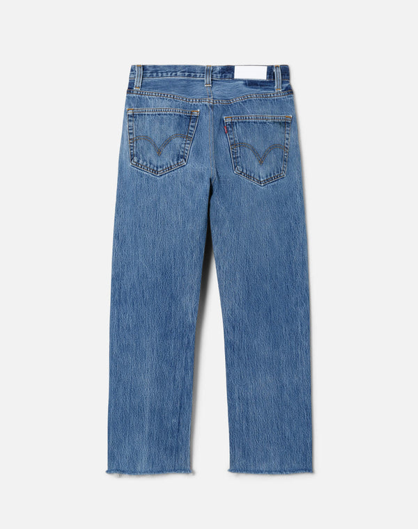 Re Done High Rise Stove Pipe Indigo