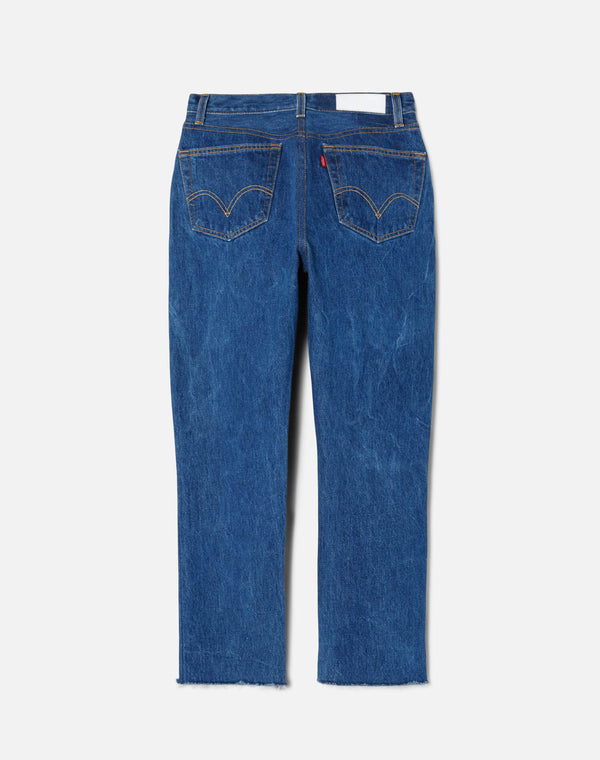 Re Done High Rise Stove Pipe Indigo