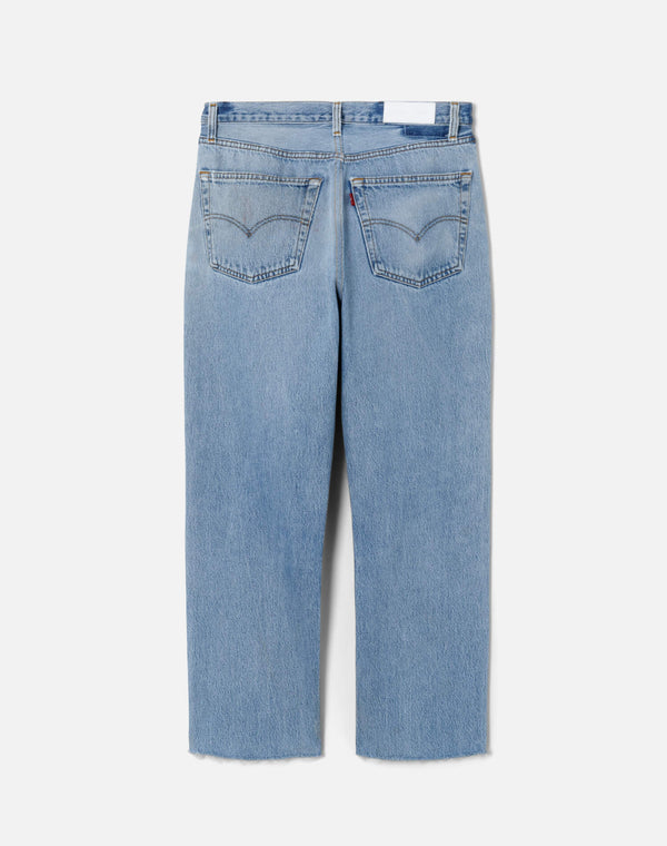 Re Done High Rise Stove Pipe Indigo