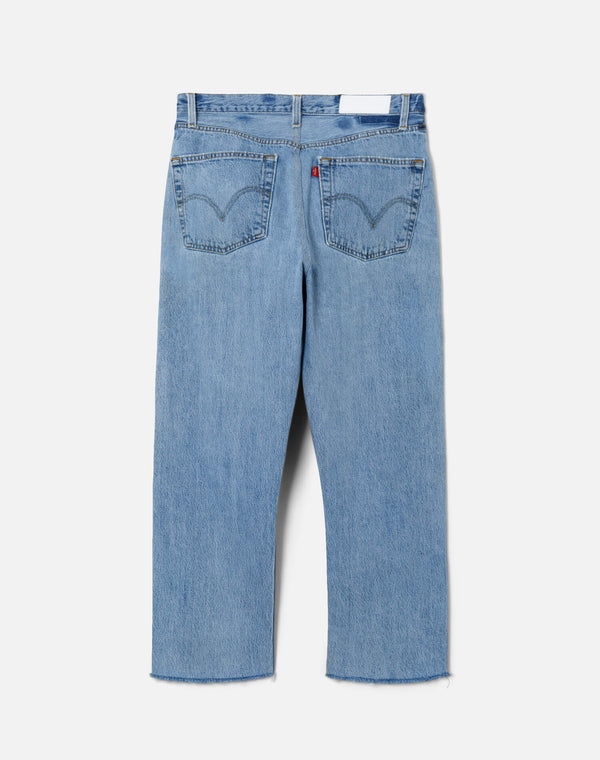 Re Done High Rise Stove Pipe Indigo