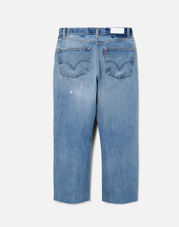 Re Done High Rise Stove Pipe Indigo