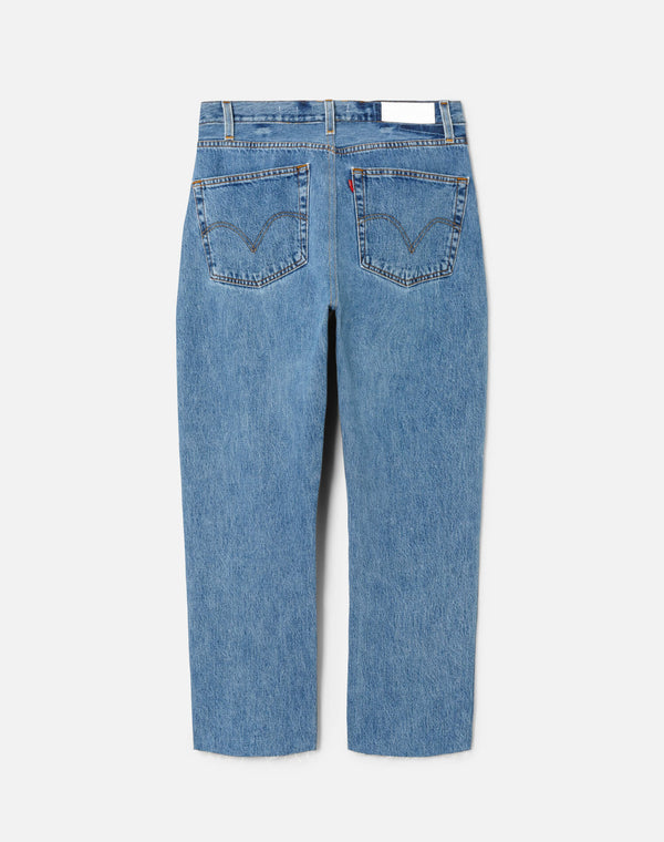 Re Done High Rise Stove Pipe Indigo