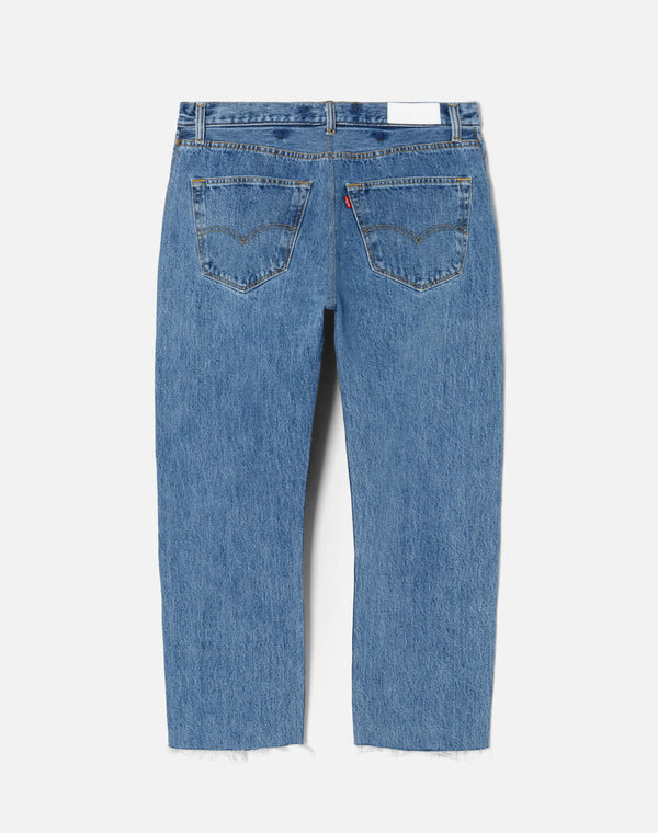 Re Done High Rise Stove Pipe Indigo