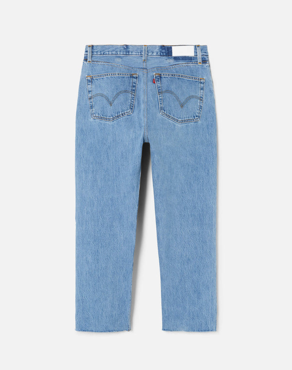 Re Done High Rise Stove Pipe Indigo