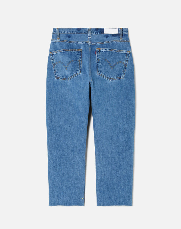 Re Done High Rise Stove Pipe Indigo