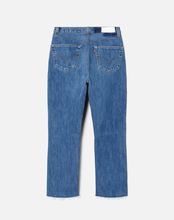 Re Done High Rise Stove Pipe Indigo