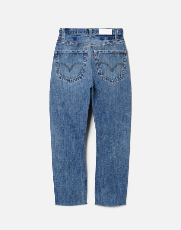 Re Done High Rise Stove Pipe Indigo