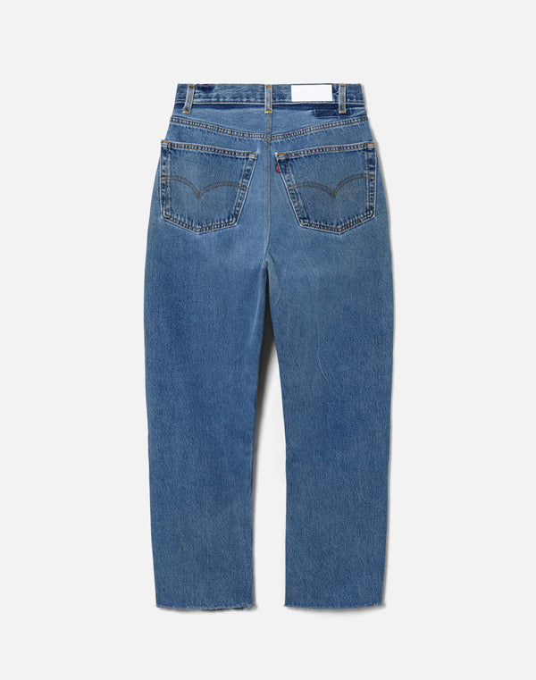 Re Done High Rise Stove Pipe Indigo