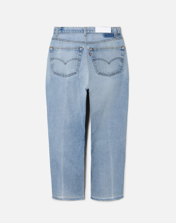 Re Done High Rise Stove Pipe Indigo