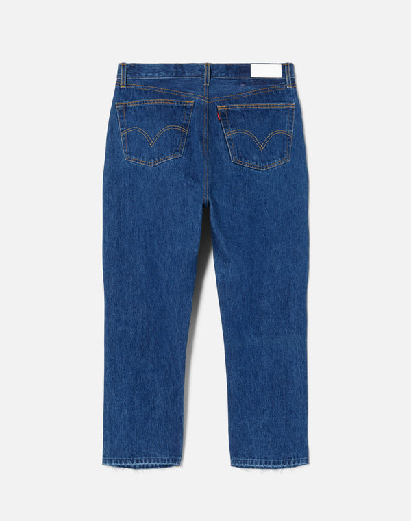 Re Done High Rise Stove Pipe Indigo