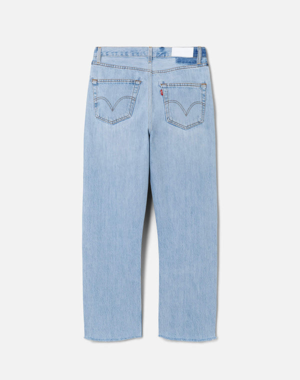 Re Done High Rise Stove Pipe Indigo