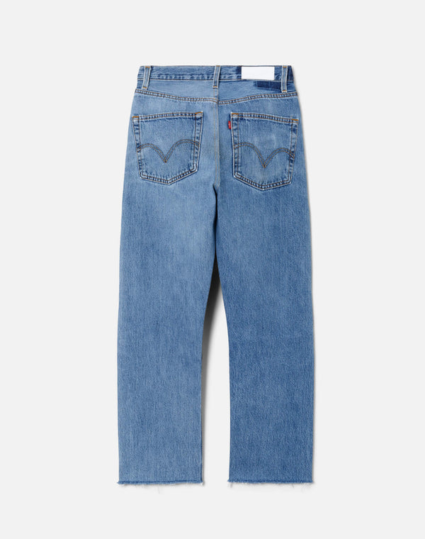 Re Done High Rise Stove Pipe Indigo