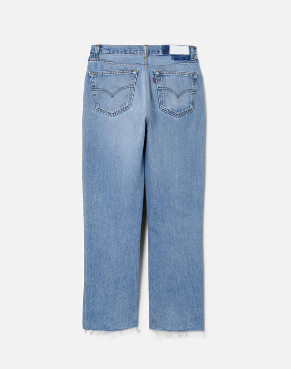 Re Done High Rise Stove Pipe Indigo