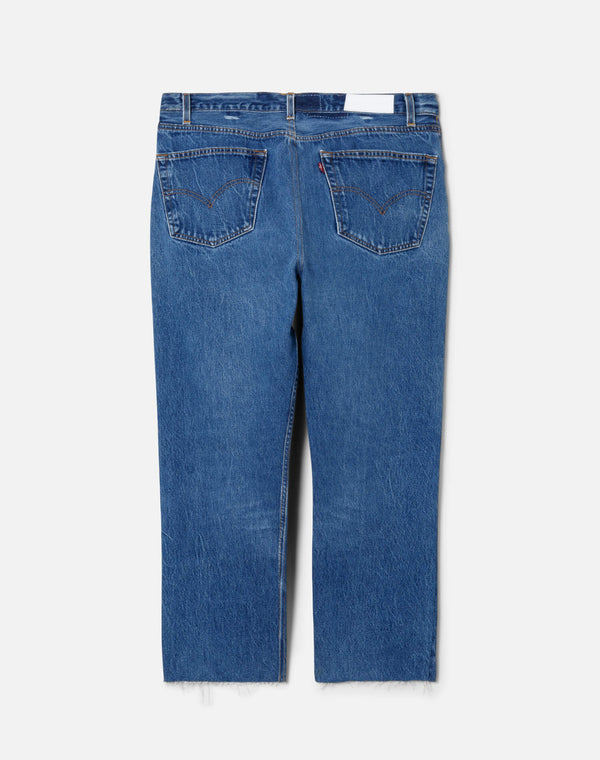 Re Done High Rise Stove Pipe Indigo